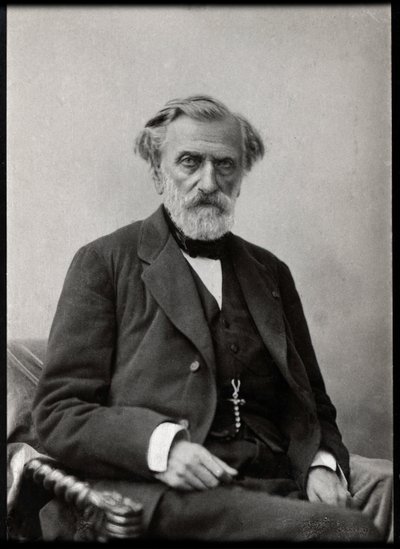 Porträt von Ambroise Thomas (1811-1896), französischer Komponist von French Photographer